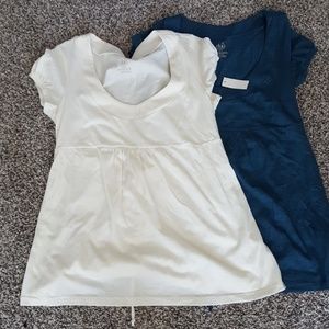 2 Duo Maternity shirts